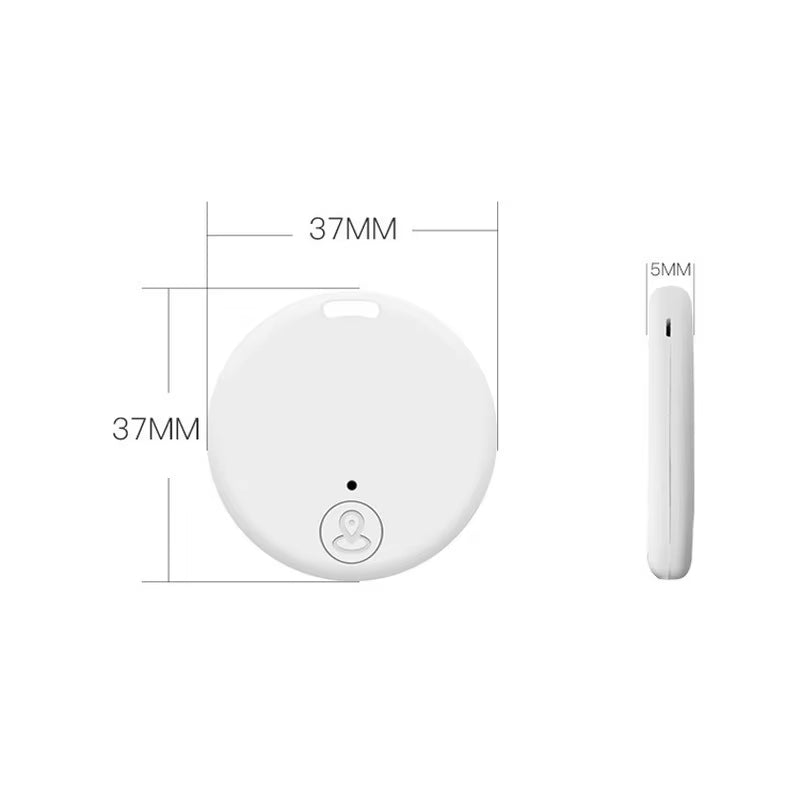 Cat Dog GPS Bluetooth 5.0 Tracker Anti-Lost Device round Anti-Lost Device Pet Bag Wallet Tracking Smart Finder Locator