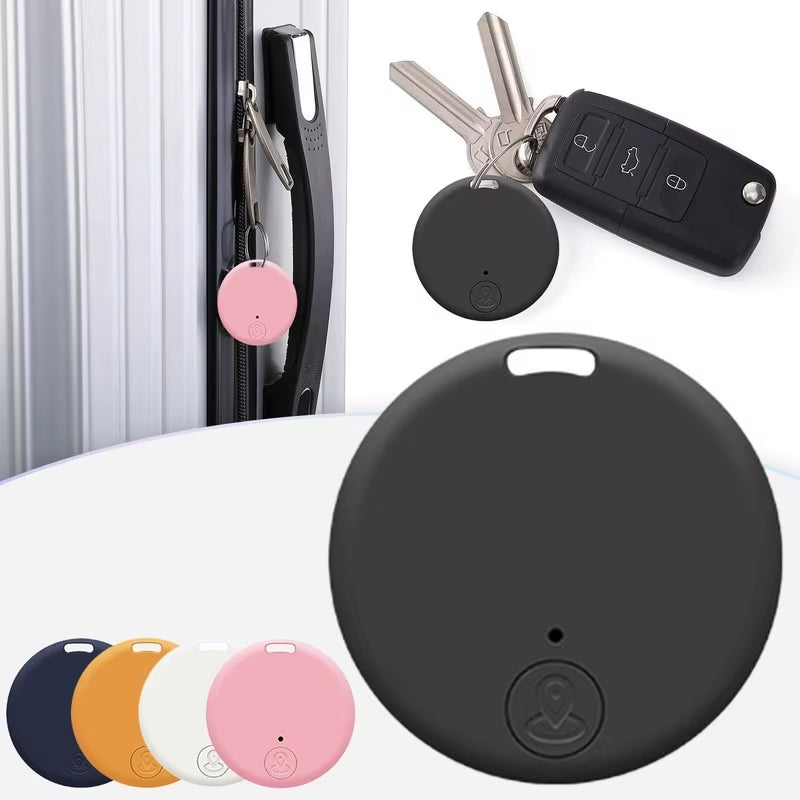 Cat Dog GPS Bluetooth 5.0 Tracker Anti-Lost Device round Anti-Lost Device Pet Bag Wallet Tracking Smart Finder Locator