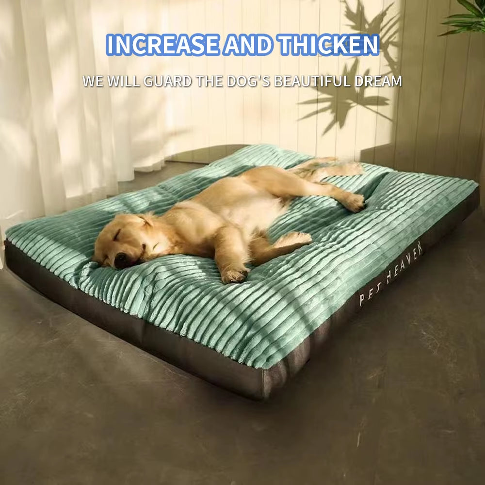 1Pc XXL Pet Sleeping Nest Soft Dog Mat Removable and Washable Dog Beds, Deep Sleep Dog Cushion Mat Four Seasons Universal Kennel