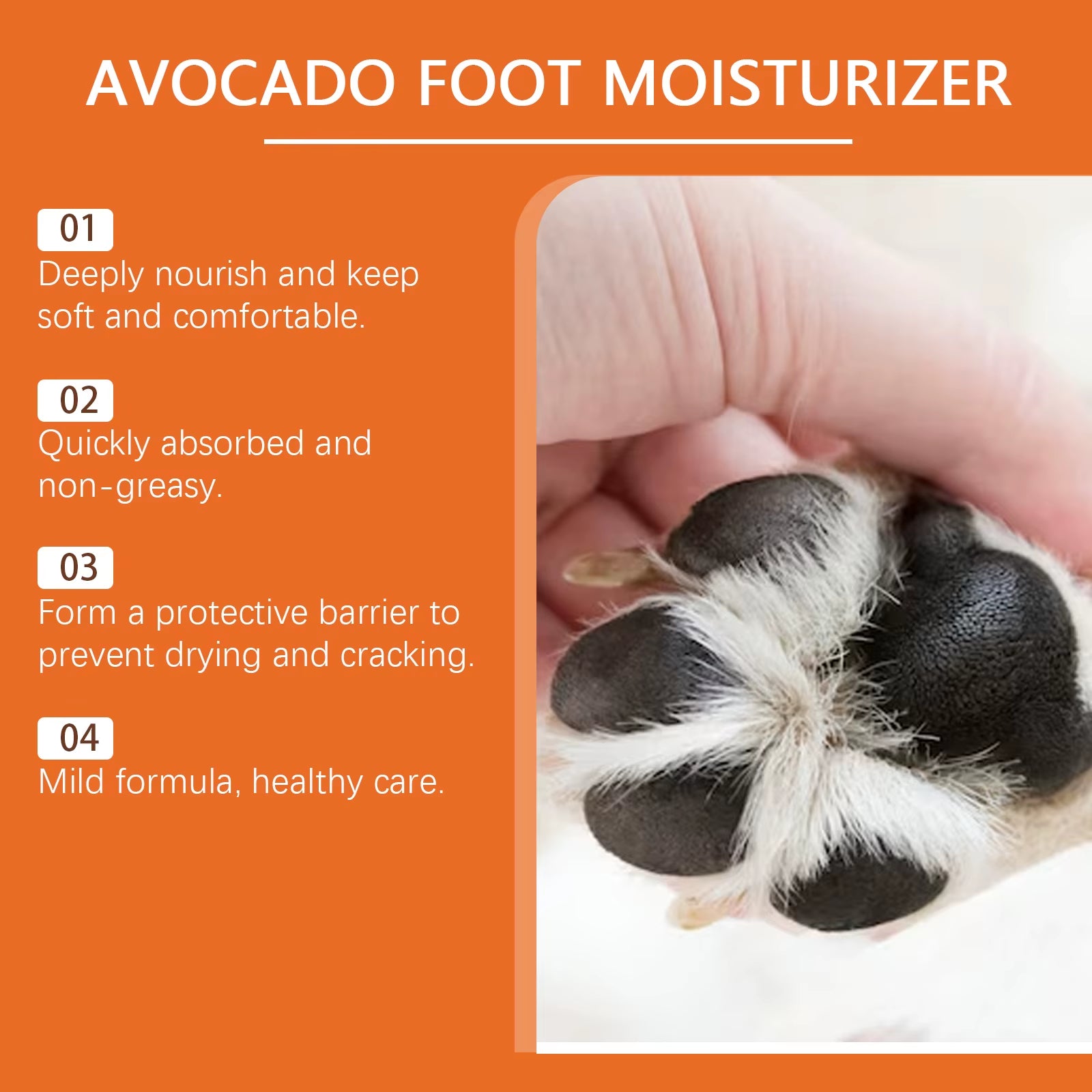 15G Pet Paw Care Balm Moisturizing Feet Repair Dry Nose Cracking Paw Itchy Relieve Nourish Skin Cat Dog Paw Care Balm